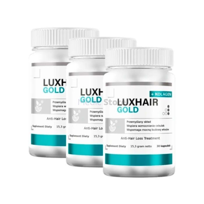 〚 LuxHair Gold 〛 - 〚 kapsuly na rast vlasov 〛