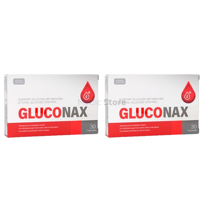 〚 Gluconax caps 〛 - 〚 means for normalizing sugar levels 〛