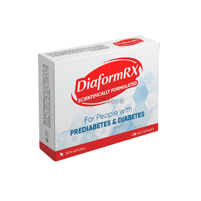 〚 DiaformRX caps 〛 - 〚 Mittel zur Normalisierung des Zuckerspiegels 〛